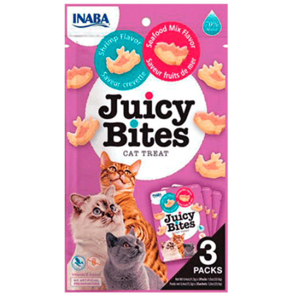 USA704A Juicy Bites Camaron Y Mariscos - 3 Unidades - Imagen 1