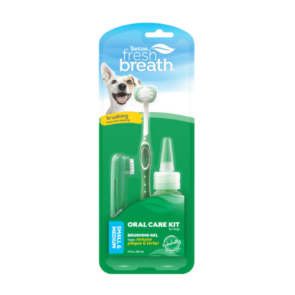 TropiClean Fresh Breath Oral Care Kit para Perros Pequeños en balustore.cl