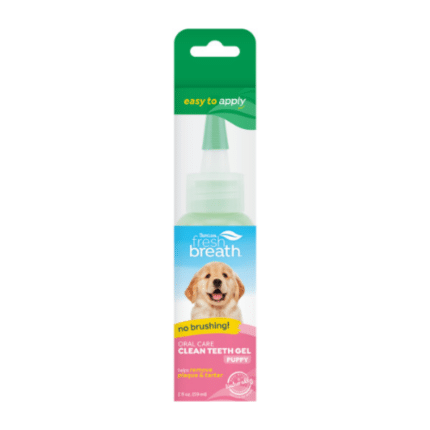 TropiClean Fresh Breath No Brushing Clean Teeth Dental & Oral Care Gel para Cachorros en balustore.cl