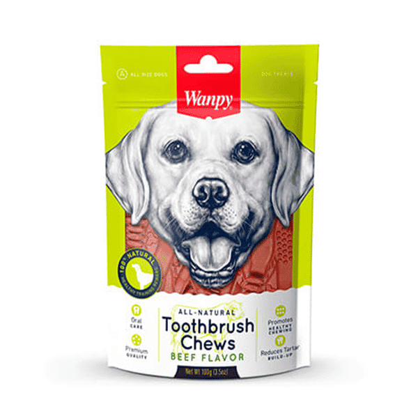 DB-16 Wanpy Toothbrush Chews Beef - Imagen 1