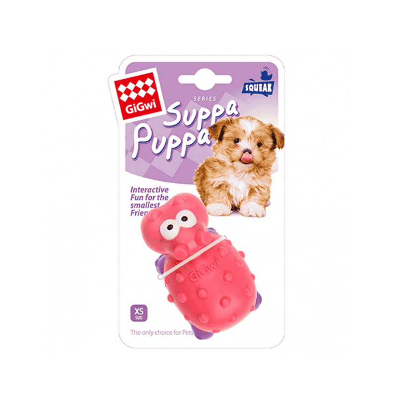 Diseño sin título (45) Gigwi Juguete Cachorro Suppa Puppa Hipopotamo - Imagen 1