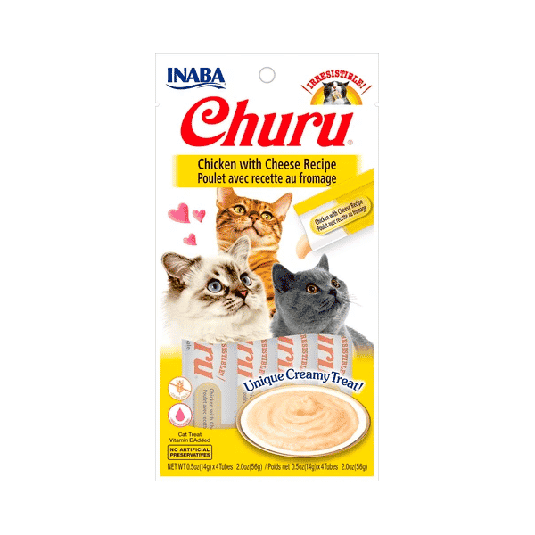 USA607A Churu Pollo Con Queso - 4 Tubos - Imagen 1