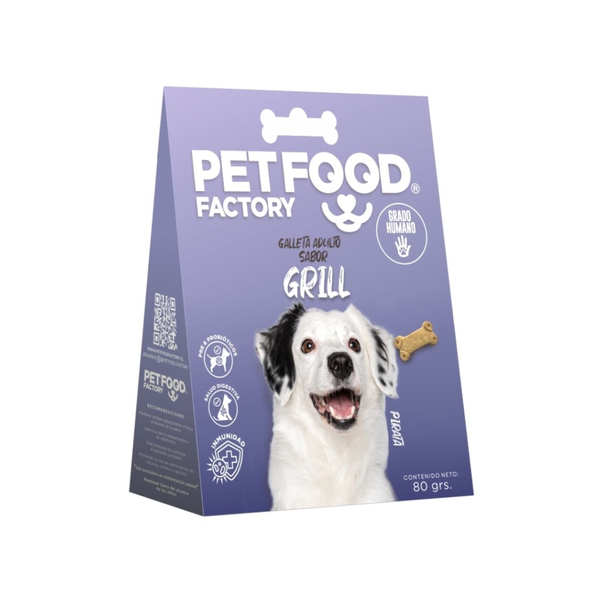 P318 Pet Food Factory Galleta Grill Perros Adultos 80 Gr - Imagen 1