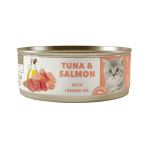 Amity Para Gato Atun Y Salmon Kitten Lata 80 Gr