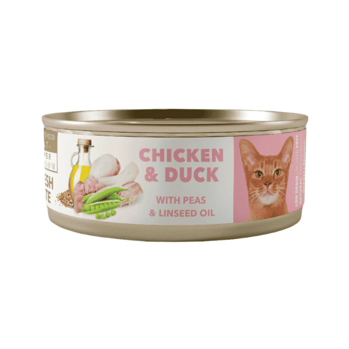 5GA80006_01.png Amity Para Gato Adulto Pollo Y Pato Lata 80 Gr - Imagen 1