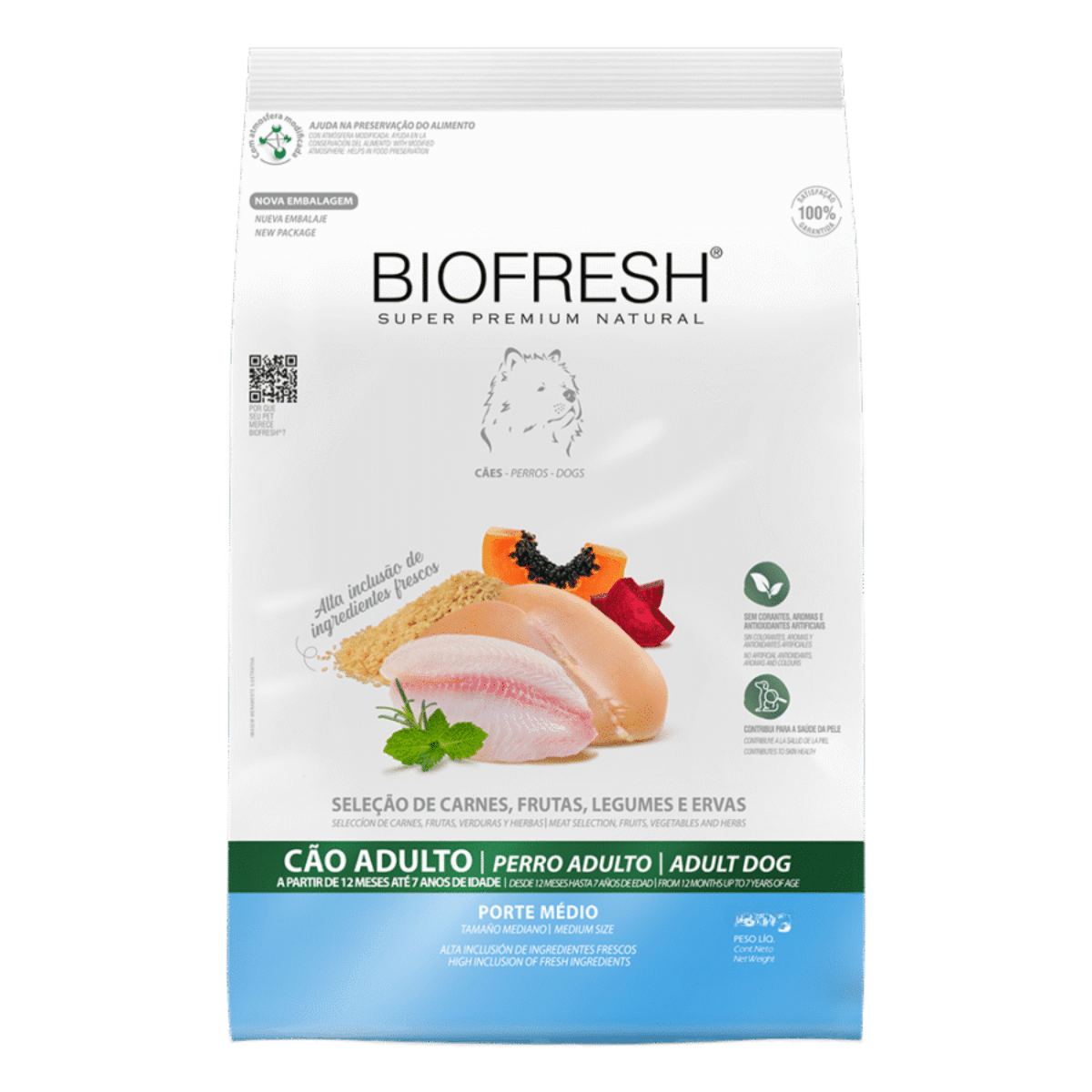3324 Biofresh Adulto Razas Medianas 10,1 Kg - Imagen 1