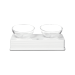Catit Platos Vidrio 200 Ml - Blanco - Imagen 2
