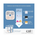 Catit Filtro Fuente Pixi 6 Und - Imagen 2