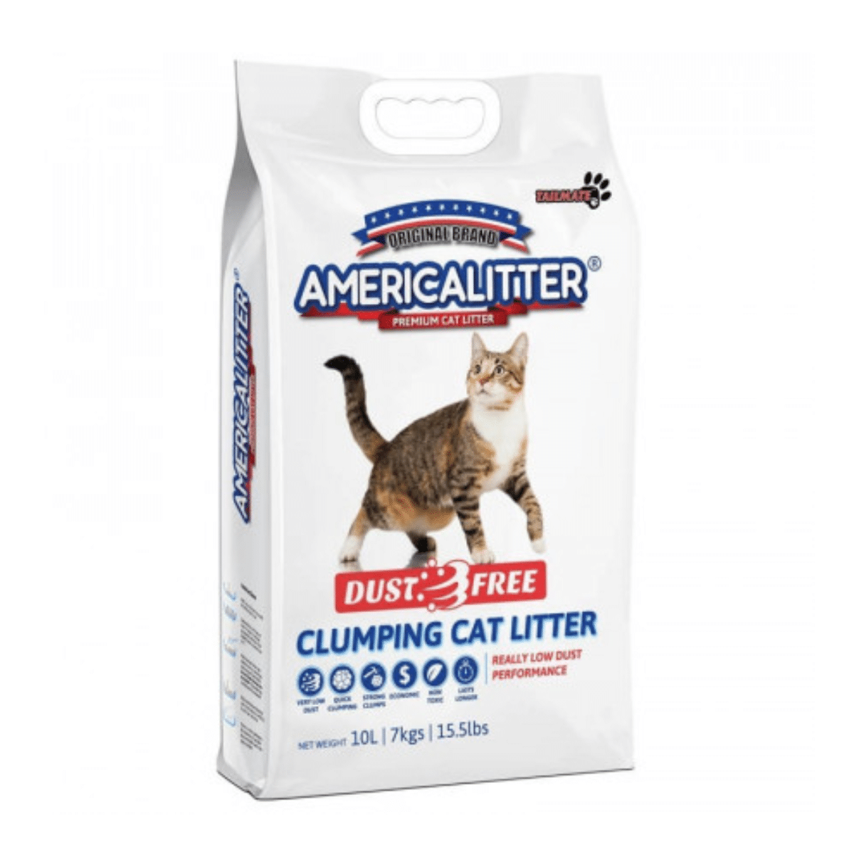 ALDF07 America Litter Arena Dust Free 7 Kg - Imagen 1