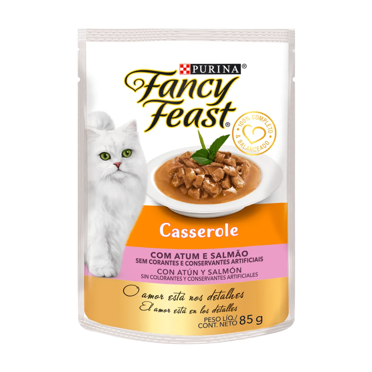 12526286 Fancy Feast Casserole Atun Y Salmon 85 Gr - Imagen 1