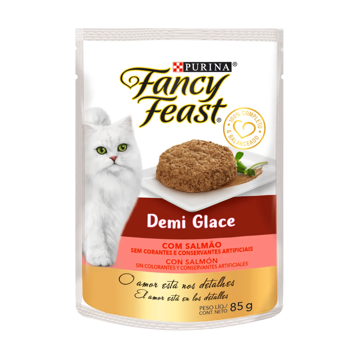 12534443 Fancy Feast Demiglace Salmon 85 Gr - Imagen 1