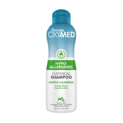 OXYMED SHAMPOO HIPOALERGENICO PARA PERROS Y GATOS EN BALUSTORE.CL