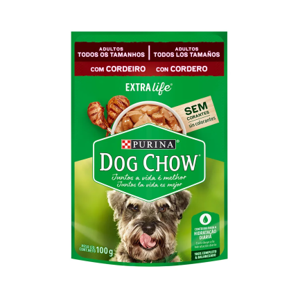 DOG CHOW ALIMENTO HUMEDO CORDERO EN BALUSTORE.CL