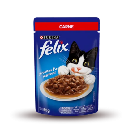 FELIX ALIMENTO HUMEDO CARNE EN BALUSTORE.CL