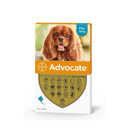 ADVOCATE PARA PERROS 4 A 10 KG EN BALUSTORE.CL