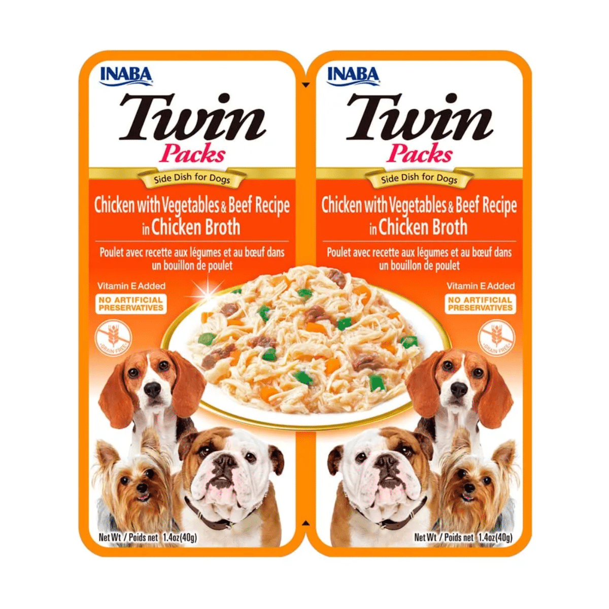 Diseño sin título - 2024-08-14T133200.669 Churu Twin Pack Pollo con Vegetales y Carne Para Perros - Imagen 1