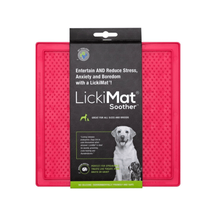 LICKIMAT SOOTHER ROJO