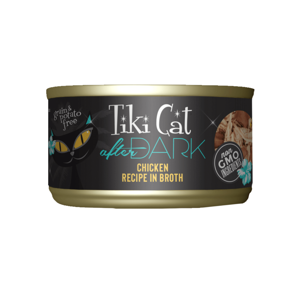 81605 Tiki Cat After Dark Chicken Lata 80 Gr - Imagen 1