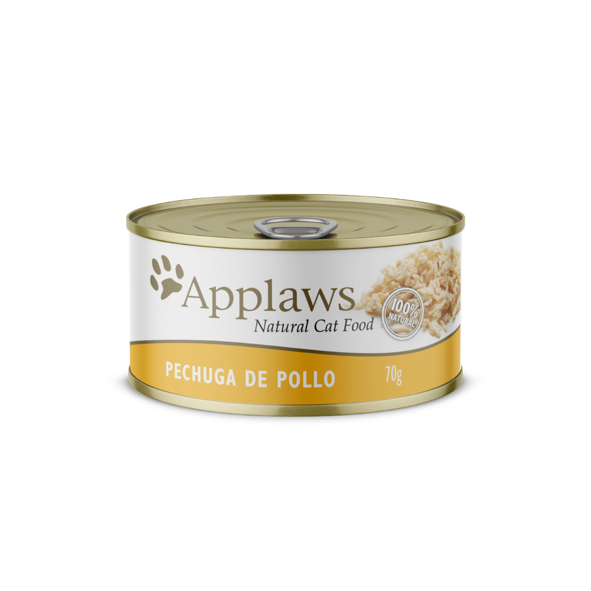 1002LAA APPLAWS GATO PECHUGA DE POLLO CON CALDO 70 GR - Imagen 1