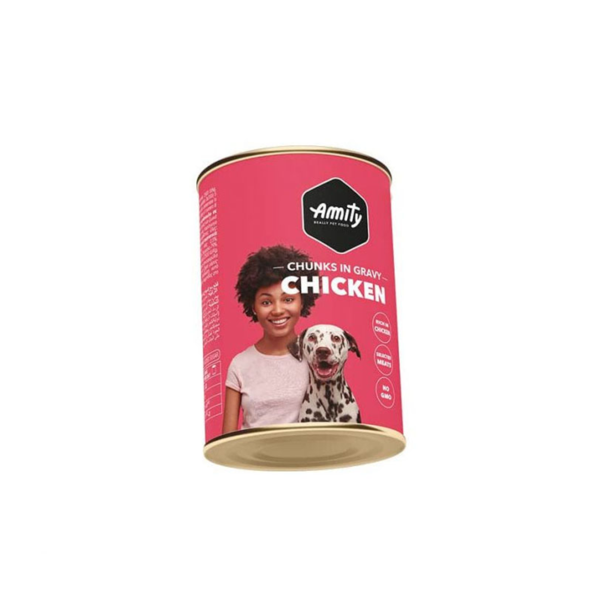 5PE41502 AMITY CHUNKS POLLO PERRO ADULTO LATA 415 GR - Imagen 1