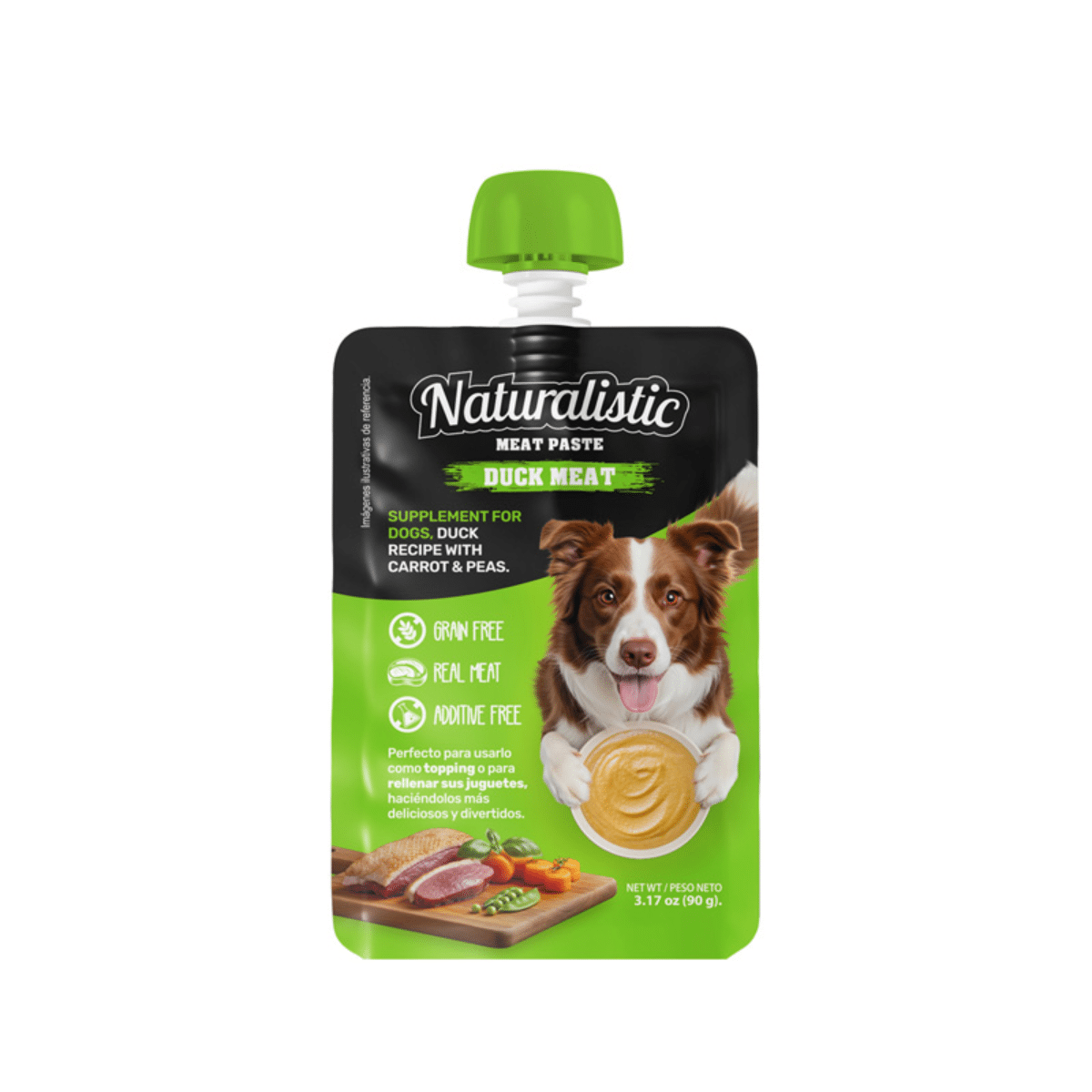C2746 NATURALISTIC MEAT PASTA DUCK MEAT 90 GR - Imagen 1